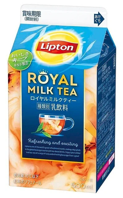 リプトンから新たな紅茶発売「ロイヤルミルクティー」