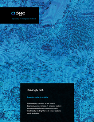 || Download ||  By identifying patients at the time of diagnosis, our advanced AI-enabled patient recruitment platform compresses study timelines by finding the best-suited patients for clinical trials. Download our brochure to learn more...

bit.ly/3NzyJ4F