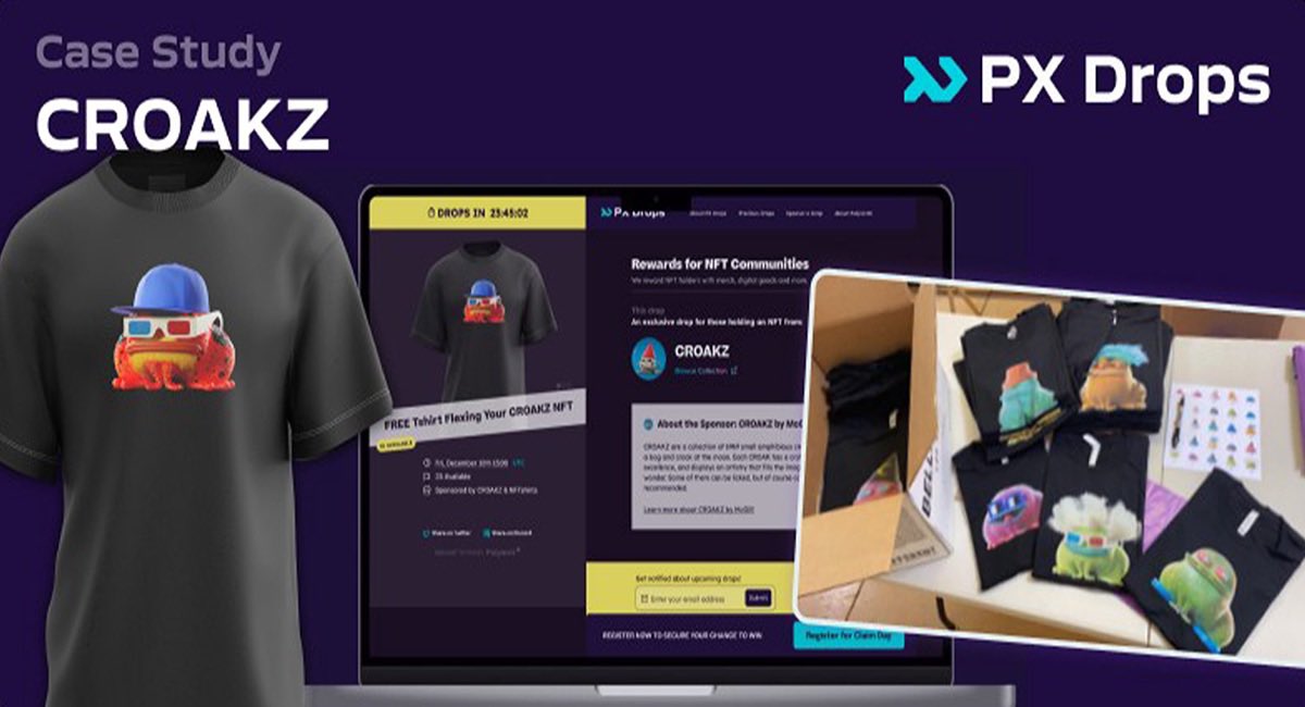Have you always wondered how your #NFT community could add value and utility? 

<a href="/PolyientX/">PolyientX</a> adds utility and value to communities through PX Drops. 

#PXDrops -  <a href="/CROAKZ_/">CROAKZ</a> a Case Study thread 🧵👇