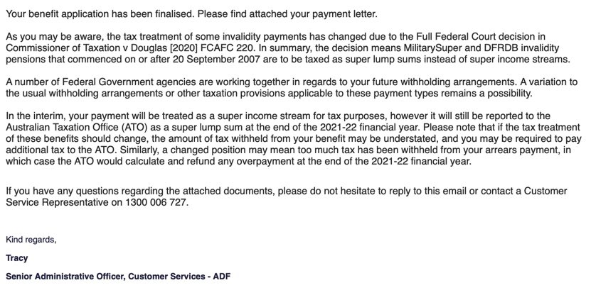 mybroaintheavy's tweet photo. @MichaelPascoe01 @leighsales @ScottMorrisonMP I’d like to know how PM allows rule of law to be ignored on his watch?
CSC is failing to follow Fed Crt decision
Openly admits it does as they please
It’s ok as they will correctly report it
Injured vet has income stolen 
#thanksforyourservice https://t.co/bJrEGuOTdk
