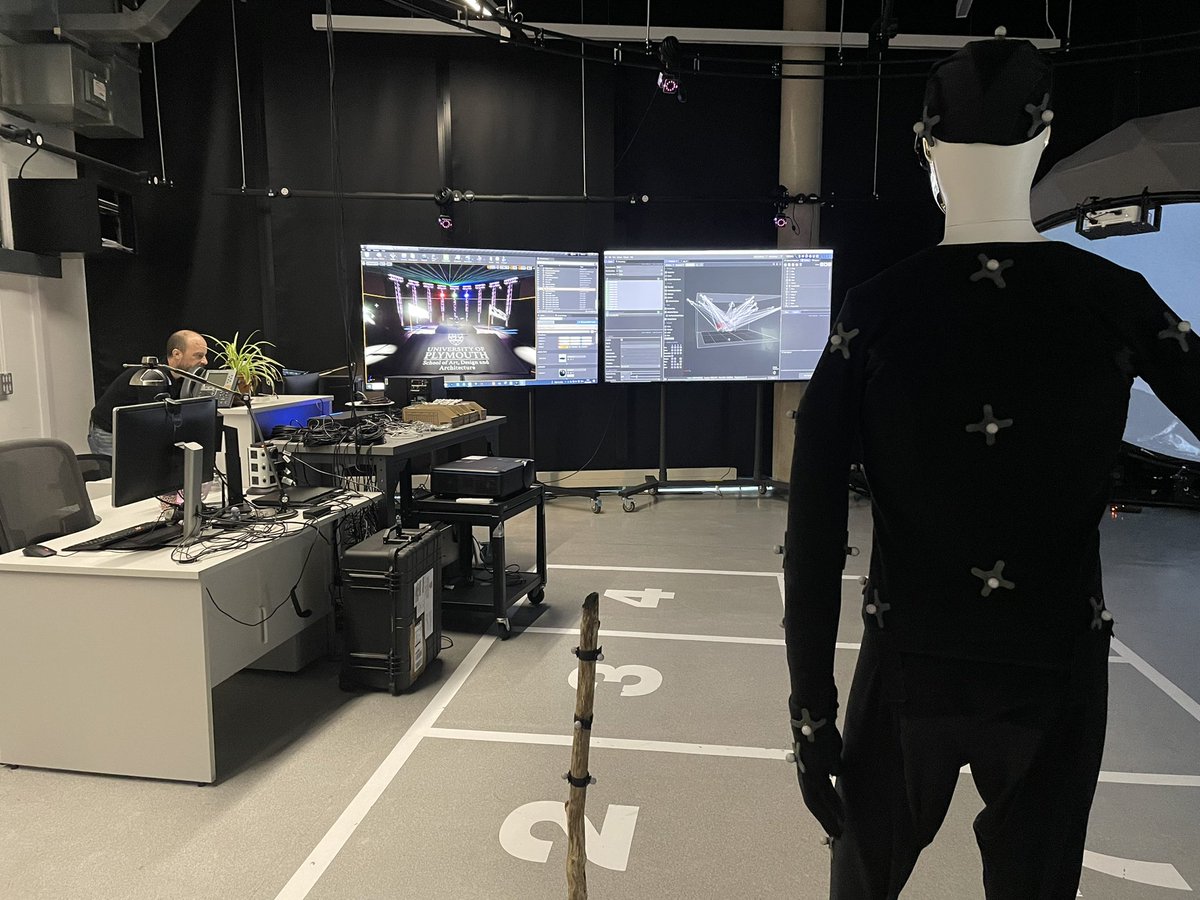 EmmaSherriff1's tweet photo. Exciting visit to @PlymUni Digital Fabrication and Immersive media Labs for Public engagement at Plymouth today. Thank you Hannah, Ian and Nick for an excellent tour! @_hibby @PlymCreative https://t.co/vHPlc4V1wu