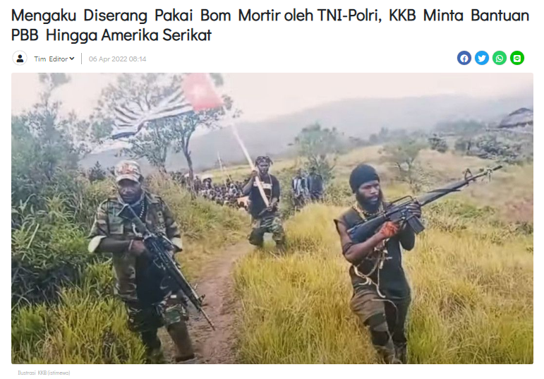 Berarti yg backing KKB adalah AS &amp; di restui PBB

Bravo TNI abaikan HAM hajar KKB

era.id/nasional/91782…