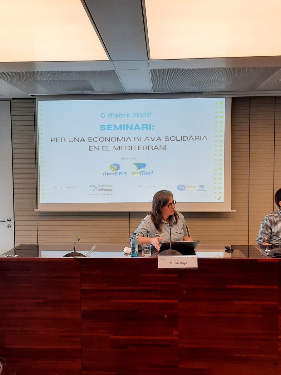 Euroregion's tweet photo. #EconomiaBlava solidària #Mediterrania
Cloenda projecte #FEBSMed dels #EPMpartner @iesMed @CIHEAMIAMM @PAZ @medebs amb @_VictoriaAlsina a @portdebarcelona
#EconomieBleue #solidaire #Mediterranee
Clôture avec la Ministre d'@exteriorscat du #projet FEBSMed soutenu #FSCovid #EPM https://t.co/YNKpWfXtxE