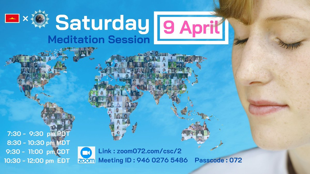 PhraAjarnWin's tweet image. กิจกรรมสมาธิวันอาทิตย์ ความร่วมมือระหว่าง #1MillionMeditators และ #วัดพระธรรมกาย ช่วยกันกดไลค์ กดแชร์กันนะ บุญธรรมทานทวีคูณ สาธุ
 - 072.sh/GCXjWiA/28
#IDWP #Meditation #Mindfulness