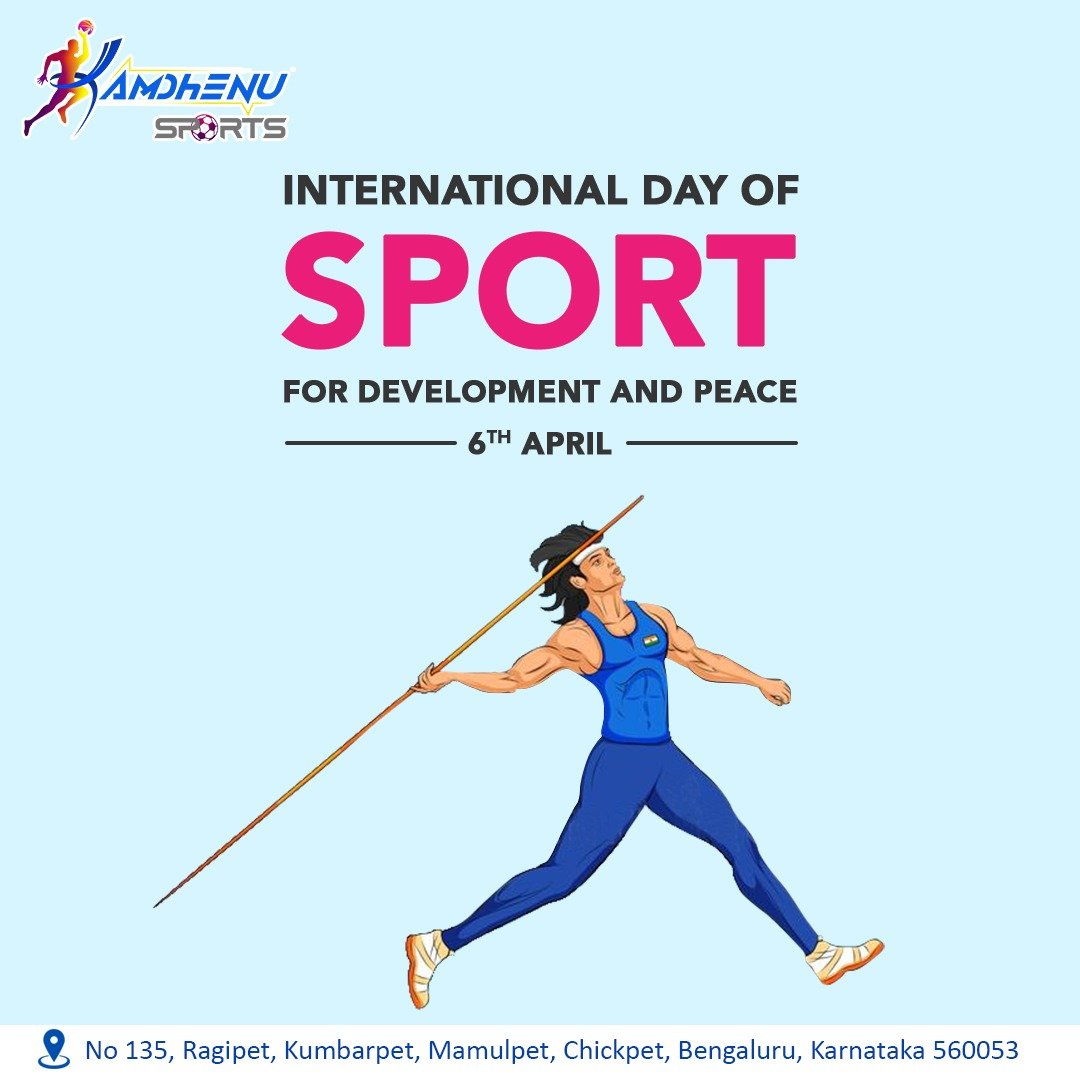 KamdhenuSports's tweet photo. Sport as a universal language is a powerful tool to promote peace, tolerance & understanding by bringing people together across boundaries, cultures & religions.
#InternationalDayofSports #DevelopmentAndPeace #StaySafe #Stayhealthy https://t.co/Pp9yGU6zVz
