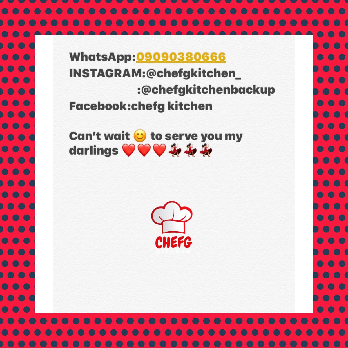 chefg_kitchen's tweet photo. Easter jollification combo💃🏻💃🏻you don’t want to miss out my darlings ❤️❤️

#Easter2022 #EasterHolidays #easterSunday #eastercelebration #jollofrice https://t.co/fvtk7KHsiv