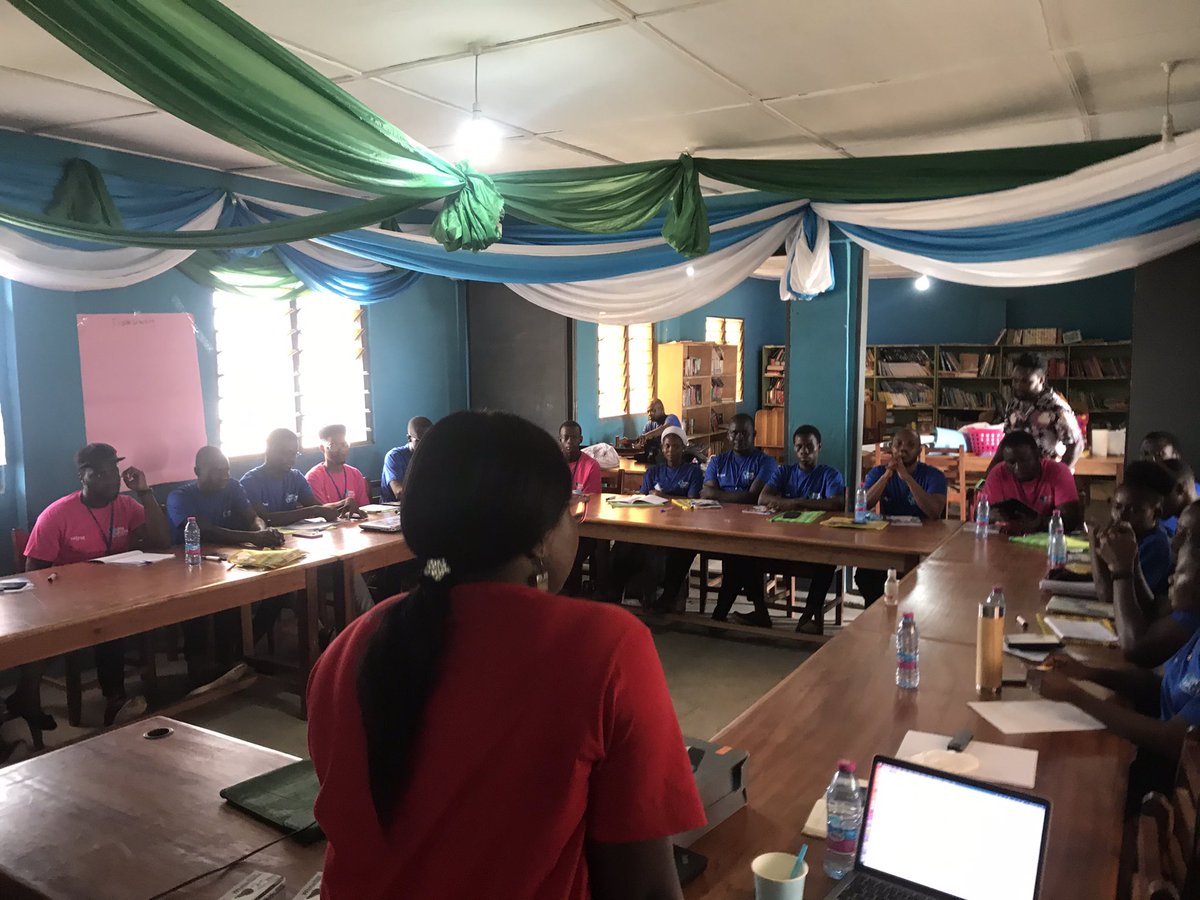 eduspots's tweet photo. Today, our new cohort of Catalysts have joined the peer mentors at our #CLEd Academy in Abofour.
We are starting with strengthening relationships and clarifying roles between #mentors and #mentees.
#Community #Mentoring #Leadership #Education https://t.co/erobgmIeer