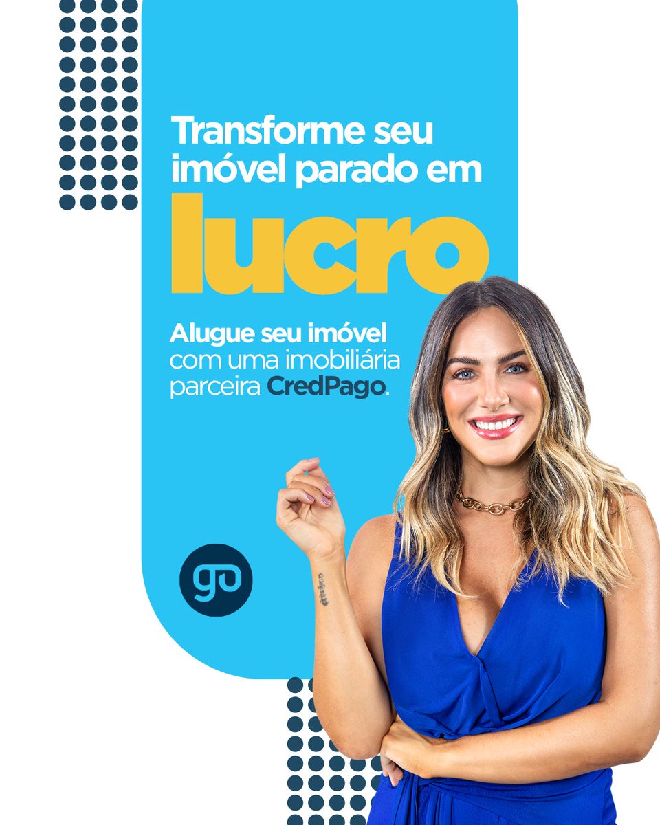 Você que tem um imóvel para alugar e não quer ter dor de cabeça, escolha uma imobiliária parceira CredPago. Em caso de inadimplência, a cobertura garante até 30x o valor do aluguel para o proprietário.

Quer segurança, né?

simplifica.credpago.com.br/proprietarios-…

#credpago #vantagenscredpago