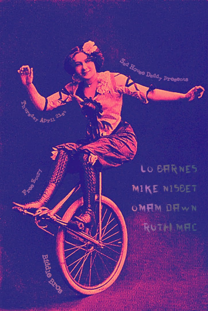 sadhousedaddy1's tweet photo. Live at Biddle Bros on Thursday April 21st:

Lo Barnes @lo__barnes 
Mike Nisbet @mike_nisbet 
Ruth Mac
OMAM DAWN 

https://t.co/ym0RIopVCV

FREE ENTRY! 

#livemusic #gig #event #biddlebros #hackney #freeentry #indiefolk #singersongwriters #lobarnes #mikenisbet #ruthmac #omamdawn https://t.co/U2f0IZW776