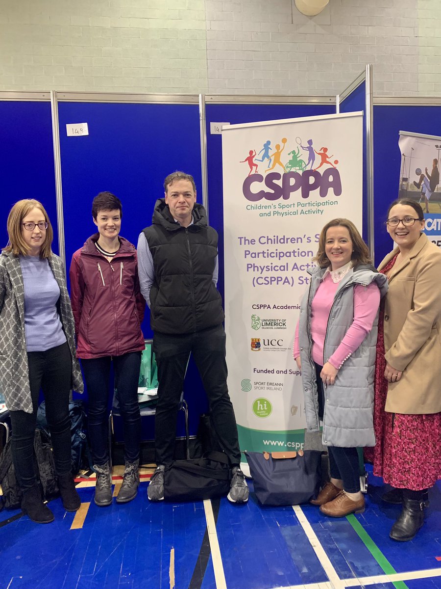 CSPPA_IE (@csppaie) on Twitter photo And the CSPPA team meet for the first time not on Zoom! Great excitement for our first face:face meeting <a href="/dcu_shhp/">DCU School of Health and Human Performance</a> with @sjbelton and team.
Come see our stand <a href="/PEXpoIreland/">PEXpo Ireland</a>
<a href="/CatherineBWoods/">Catherine Woods</a> <a href="/BlathinCasey/">Dr Bláthín Casey</a> <a href="/FlynnMc/">Paul McFlynn</a> <a href="/PAfH_UL/">Physical Activity for Health Research Centre @UL</a> And the CSPPA team meet for the first time not on Zoom! Great excitement for our first face:face meeting <a href="/dcu_shhp/">DCU School of Health and Human Performance</a> with @sjbelton and team.
Come see our stand <a href="/PEXpoIreland/">PEXpo Ireland</a>
<a href="/CatherineBWoods/">Catherine Woods</a> <a href="/BlathinCasey/">Dr Bláthín Casey</a> <a href="/FlynnMc/">Paul McFlynn</a> <a href="/PAfH_UL/">Physical Activity for Health Research Centre @UL</a>