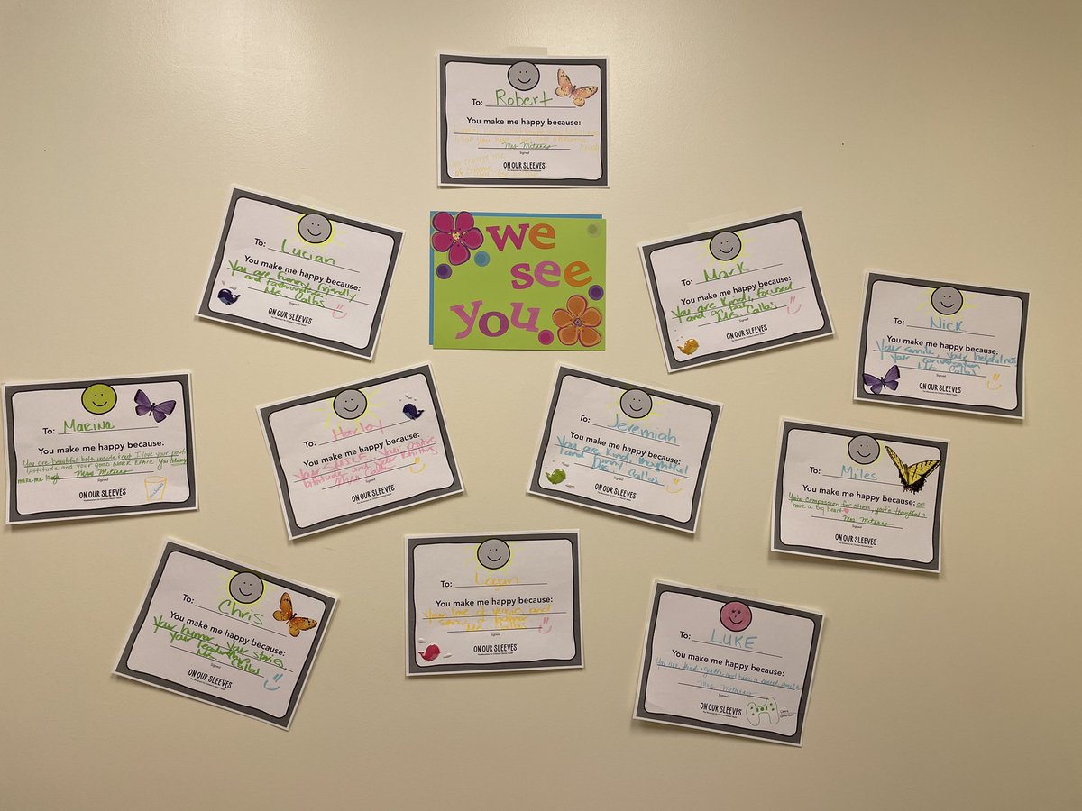MontourHSNurse's tweet photo. Student Appreciation Week here on the Hilltop!!!  We See You!!!  Adding more and more as the days go on!!! https://t.co/3WUoVchdEz