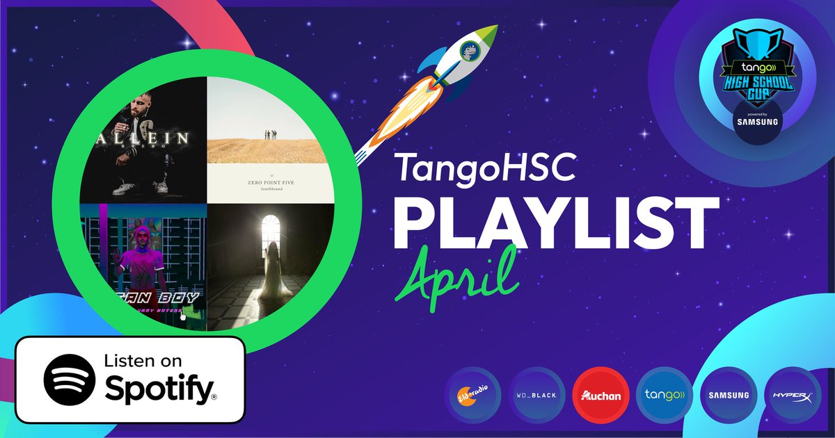 Still need a playlist to listen to while playing? We've got your back😎 We've put together a cool list of Luxembourg artists😉

open.spotify.com/playlist/10eWl…

#music #luxembourg #artist #spotify #playlist #gaming #esports #letsmakeithappen