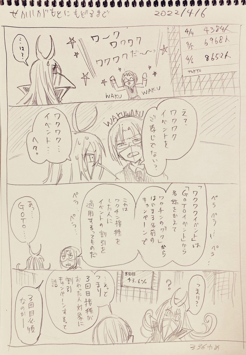 #せかいがもとにもどるまで
4/6分 