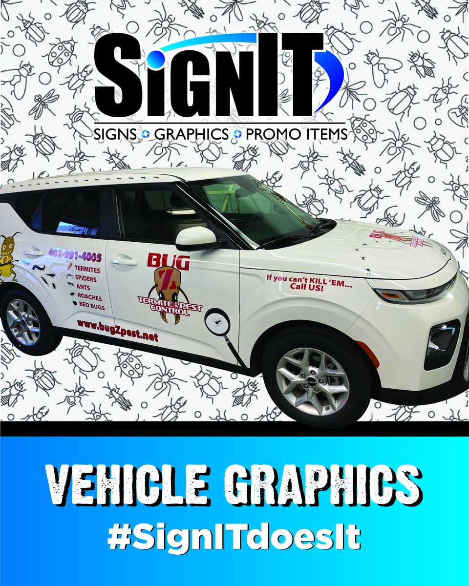 Check out this vehicle we did for BugZ!