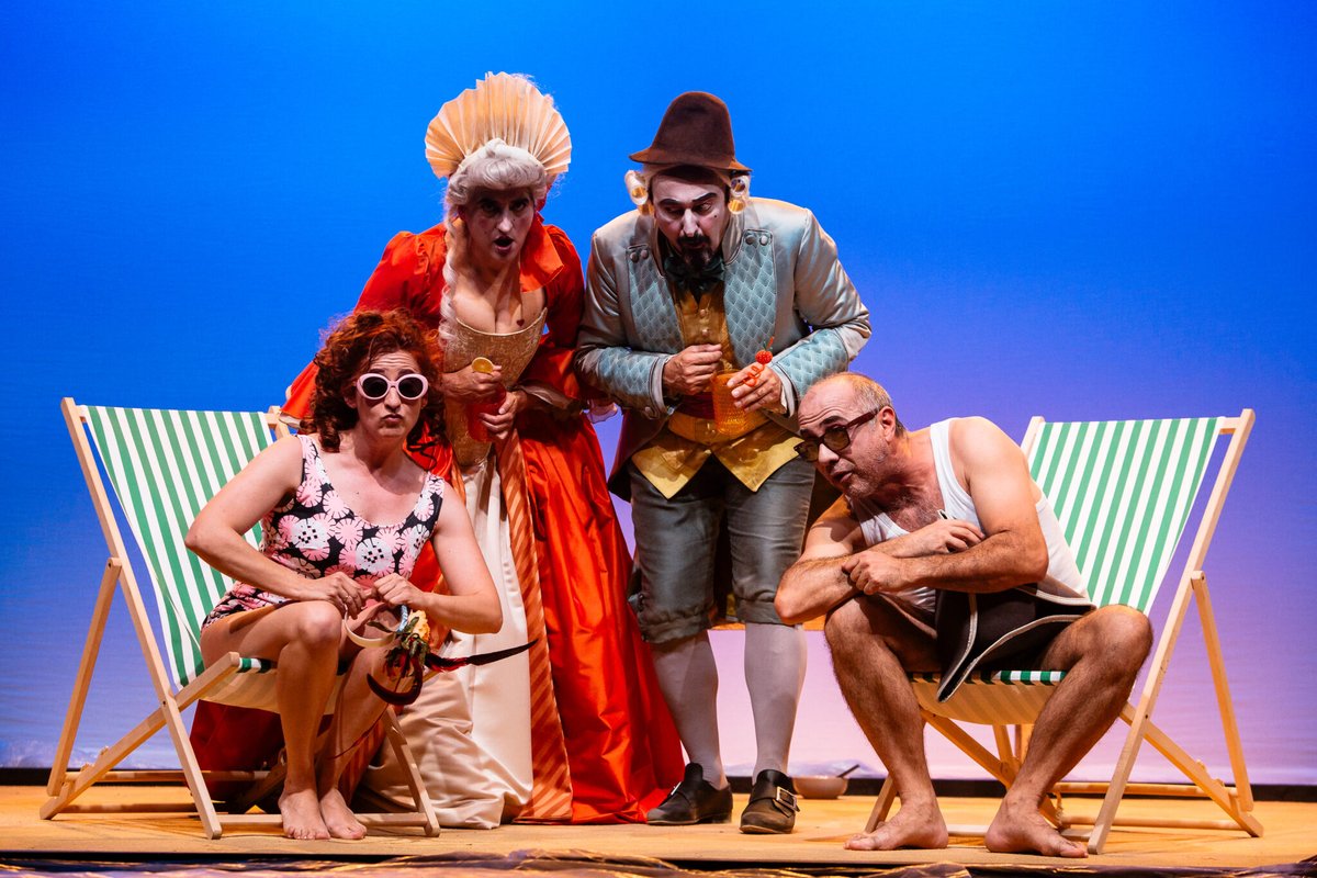 ⚠️Lamentamos comunicar que por causas ajenas a nosotros, la compañía "Las 4 esquinas Producciones" no podrá realizar la actuación "La isla de los esclavos" el viernes 8 de abril.
Estamos trabajando para encontrar una fecha alternativa.
Disculpen las molestias.⚠️🙏🙏⚠️