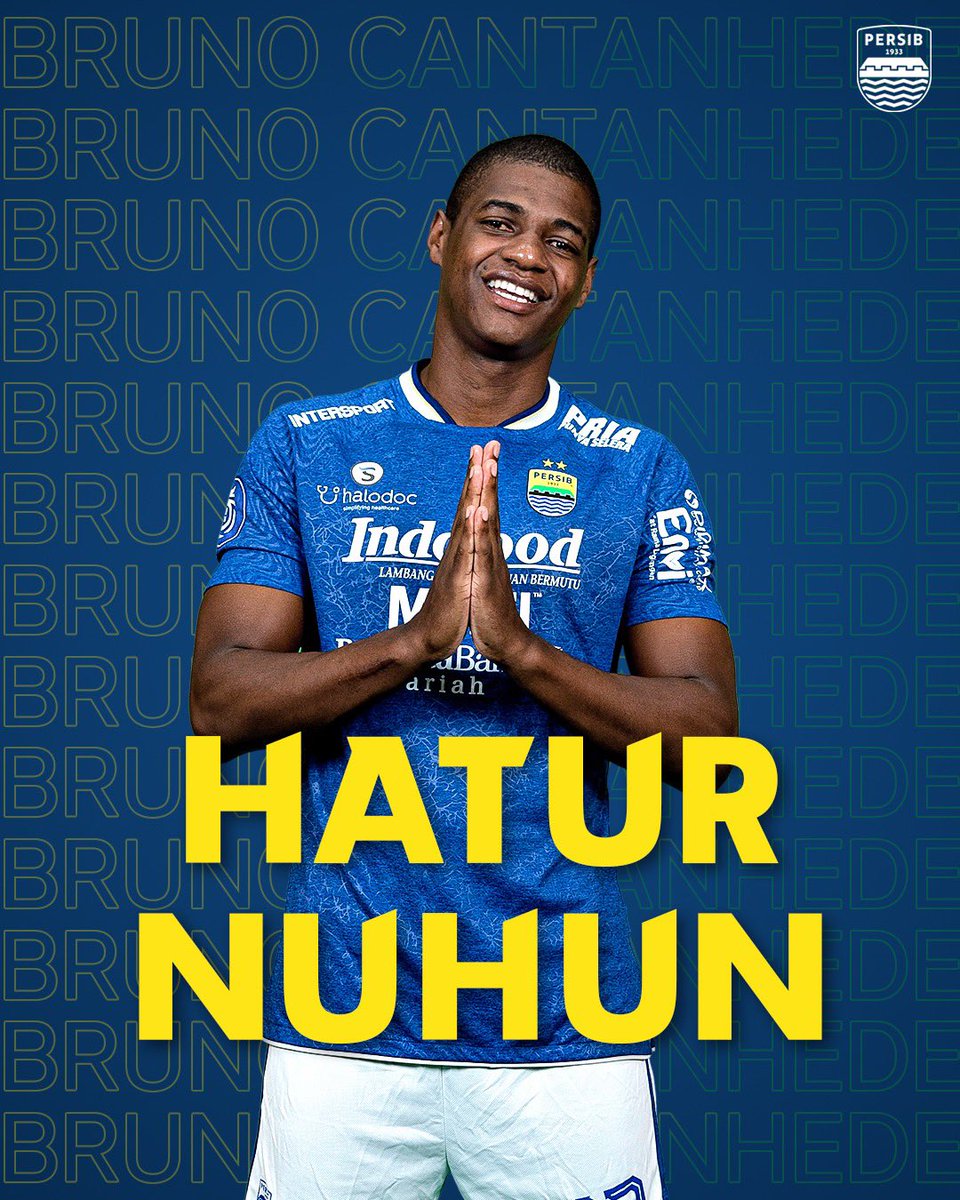 persib's tweet photo. Hatur nuhun Bruno Cantanhede

Wishing you lots of luck on the next journey 👊

#PERSIB https://t.co/rUdXp1lkdn