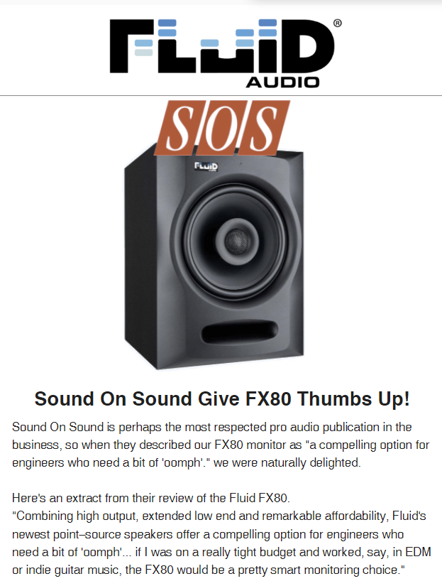 Fluid_Audio's tweet photo. https://t.co/Fr2C5qdQd7
#Soundonsound #studiomonitor #fluidaudio #producerlife #Producers #mixengineer #recording #recordingstudio #homerecording #musicproduction #musicproducer https://t.co/gSKUOwNyrR