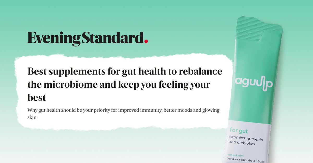 Our prebiotic packed formula Aguulp for Gut was recently featured in the <a href="/eveningstandard/">nope s</a> ‘s latest article on gut health 🙌🏼🗞

Click to read - bit.ly/37lilnq