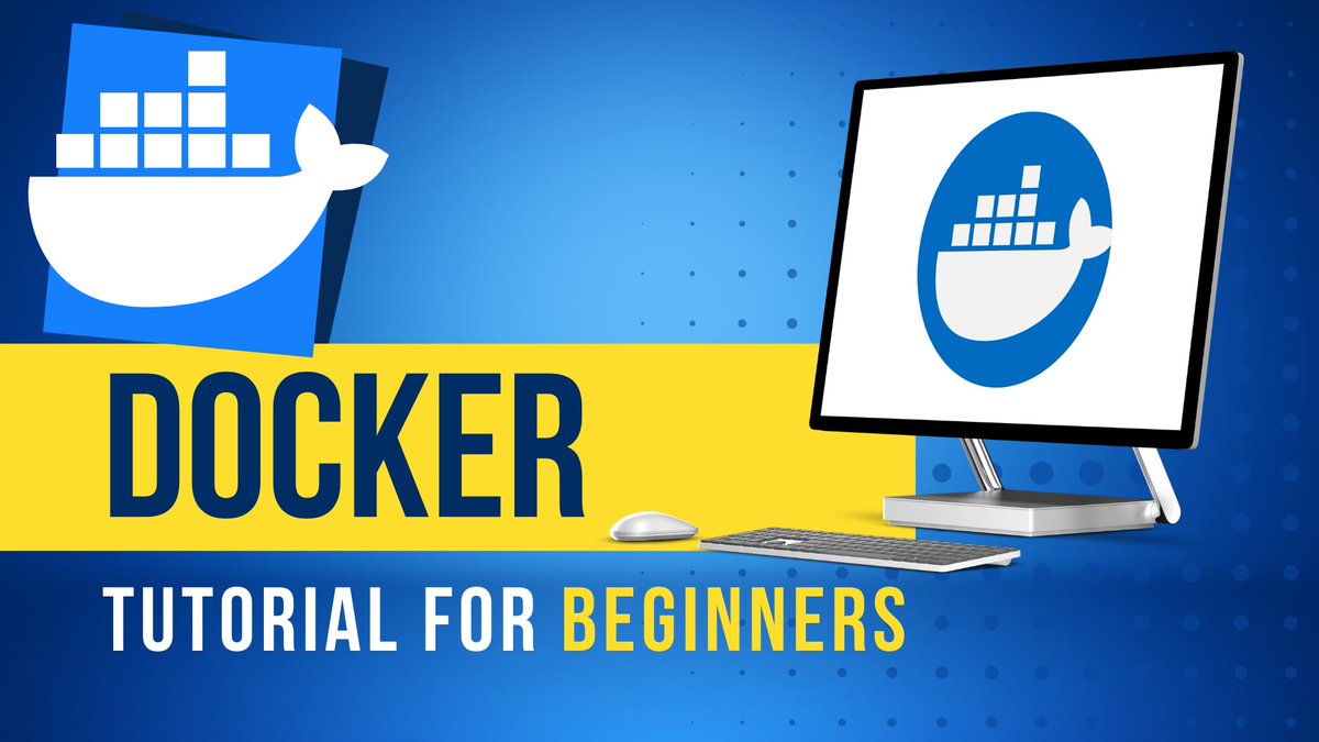 codingdroplets's tweet image. Watch Now: youtu.be/4KF9l6Cf71k
Docker Tutorial for Beginners
#Docker #dockertutorial #Dockers #dockerforbeginners #dockercontainer