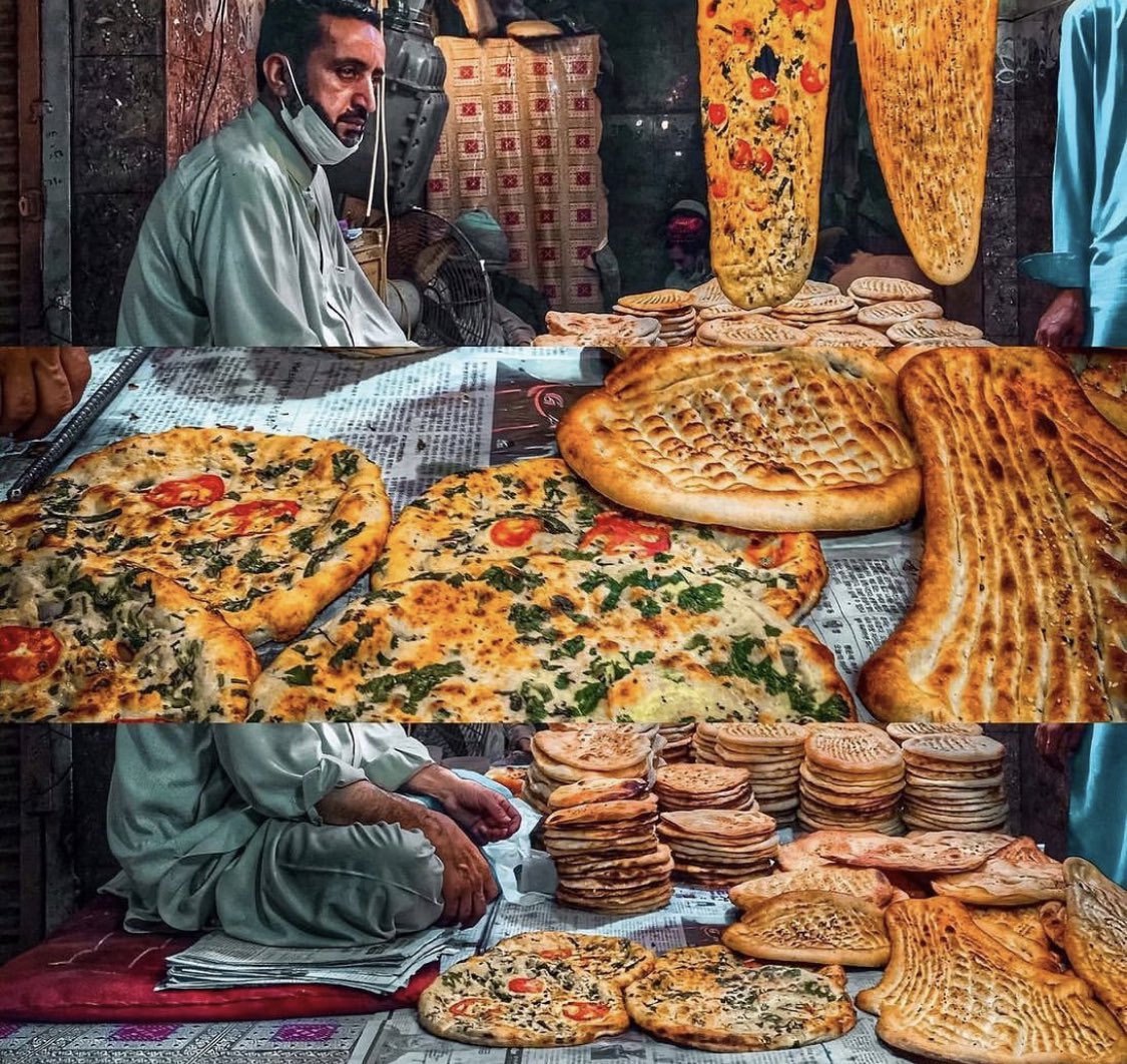 Love these local pizza rotis of Peshawar ❤️

Peshawar is known for it’s rich food culture. The preparation and consumption of communal food has been for long considered as cultural heritage.

Photo by Shayan Butt

#Peahawar #Khyberpakhtunkhwa #Pakistan #Travelbeautifulpakistan