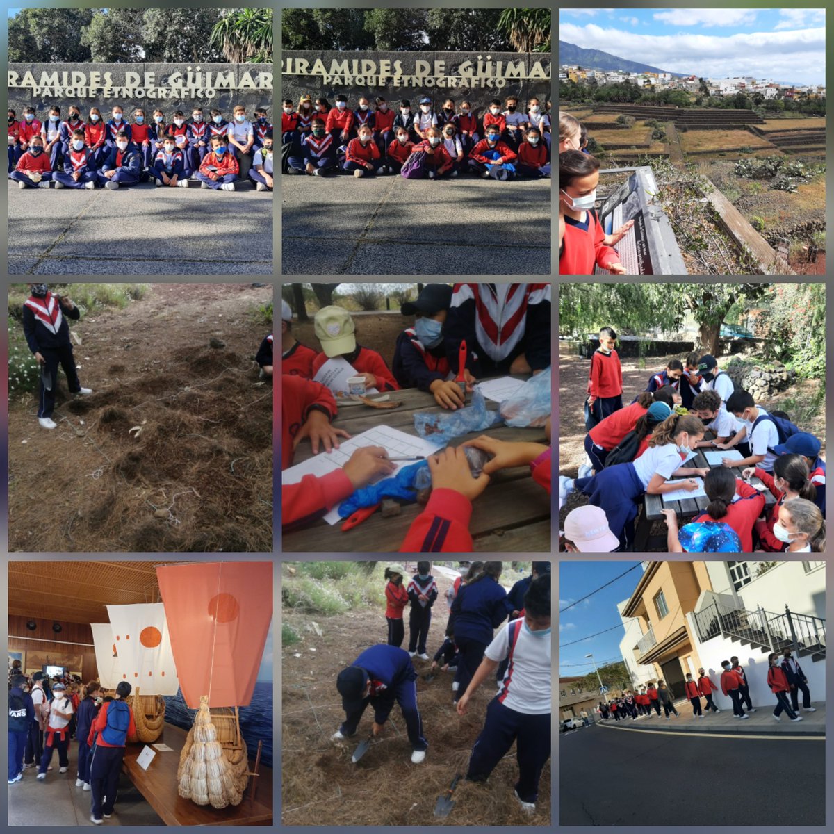 ep4sdomingog's tweet photo. Primera salida postpandemia. Visita: "Pirámides de Güímar". Hemos aprendido algo más de historia, arqueología y compartido experiencias. @Csdomingo https://t.co/57tZxbVk5g