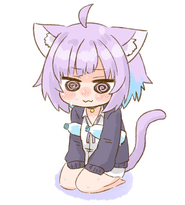 猫又おかゆ3周年記念 のtwitterイラスト作品 人気順