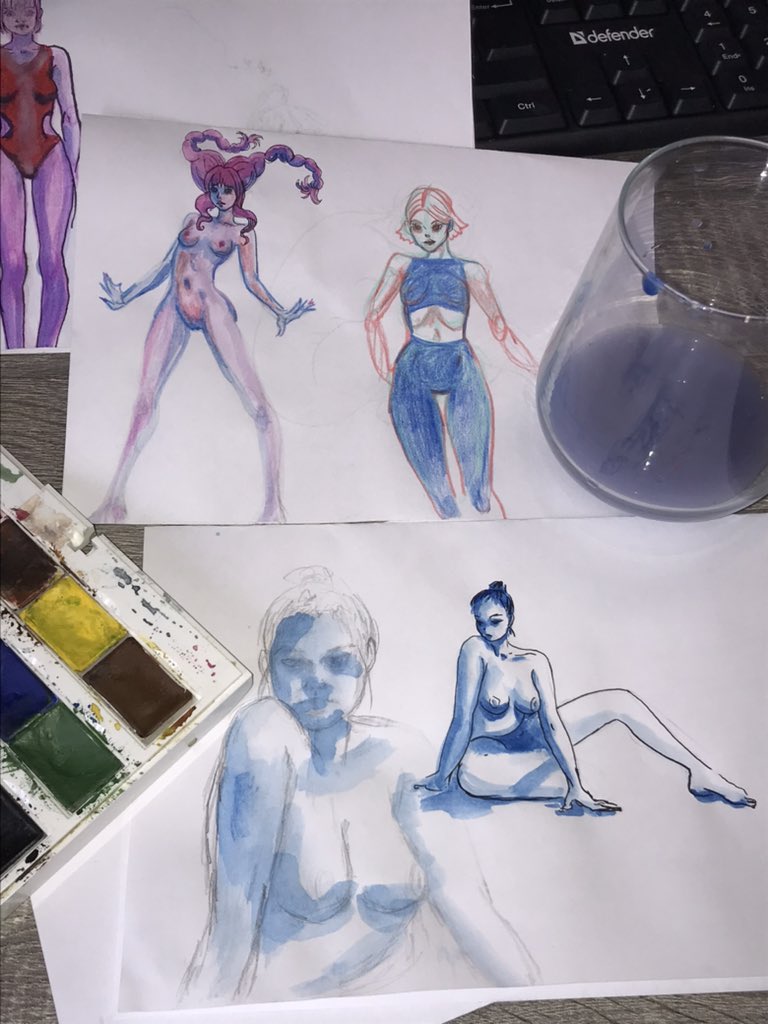 I miss watercolor 🤤