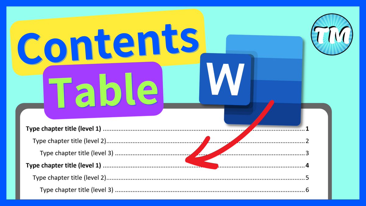 Need to Quickly Create a Table of Contents in Microsoft Word?⏱️Check out this quick trick to add a Content Table that can be updated automatically⤵️

📺YOUTUBE👉youtube.com/watch?v=1-FnKm…

#MicrosoftEDU #MIEExpert #MicrosoftWord #edutwitter