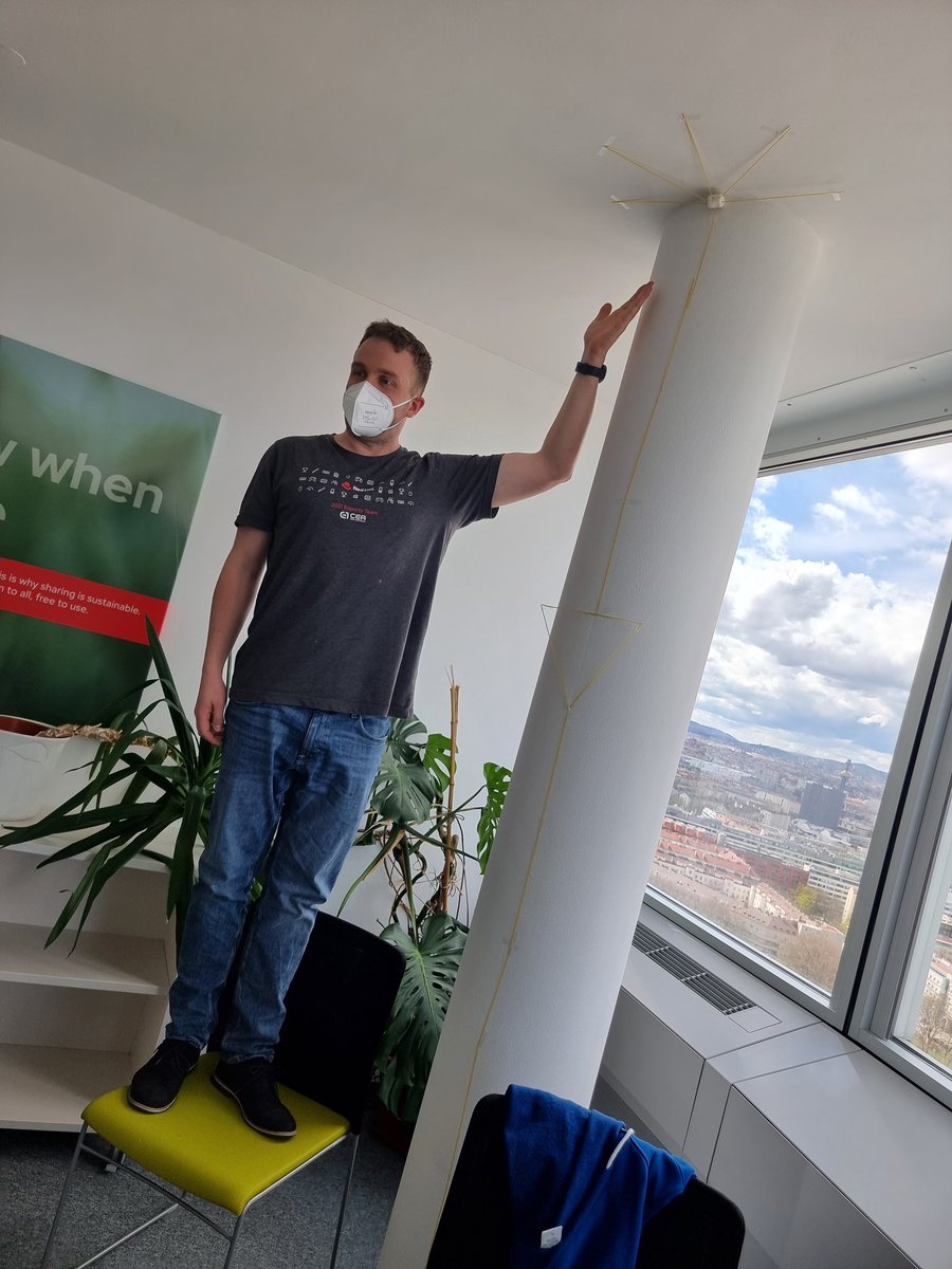 kvegh_pro's tweet photo. Teambuilding task was: build the highest tower from pasta and duct tape and marshmallow at the top.

Proud to say that the Vienna team won! 

#LifeAtRedHat #redhat #RHCIW22 #RedHatDACH 
with @franz0rr, @SD_Cloudy https://t.co/wrINZ4u0kW