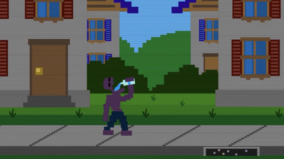 ThatSaladGal's tweet photo. My last post reminded me of the time I shittly edited Fnaf minigames to have water bottles in them https://t.co/AGKht4rfgC