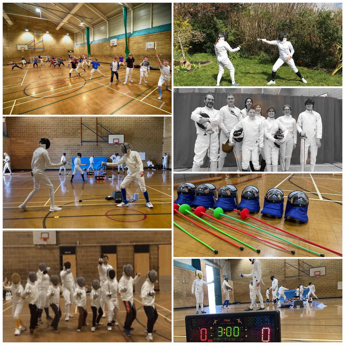 lewesfencing's tweet photo. @Sport_England We fence age 6 up, inclusive community, taster sessions, mini fencers, kit provided so anyone can have a go #WDPA2022 @britishfencing https://t.co/vwQq1jx8y9