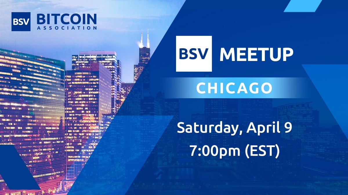 BSVAssociation's tweet photo. Join like-minded blockchain enthusiasts in #Chicago to discuss #Bitcoin protocol & get different perspectives on where to start with building businesses on the #BSV #Blockchain.
This #BSVMeetup is taking place on Saturday, April 9, 6:00 - 8:00 PM CDT
https://t.co/BDXtF5mz9M https://t.co/agRCuhZLqL
