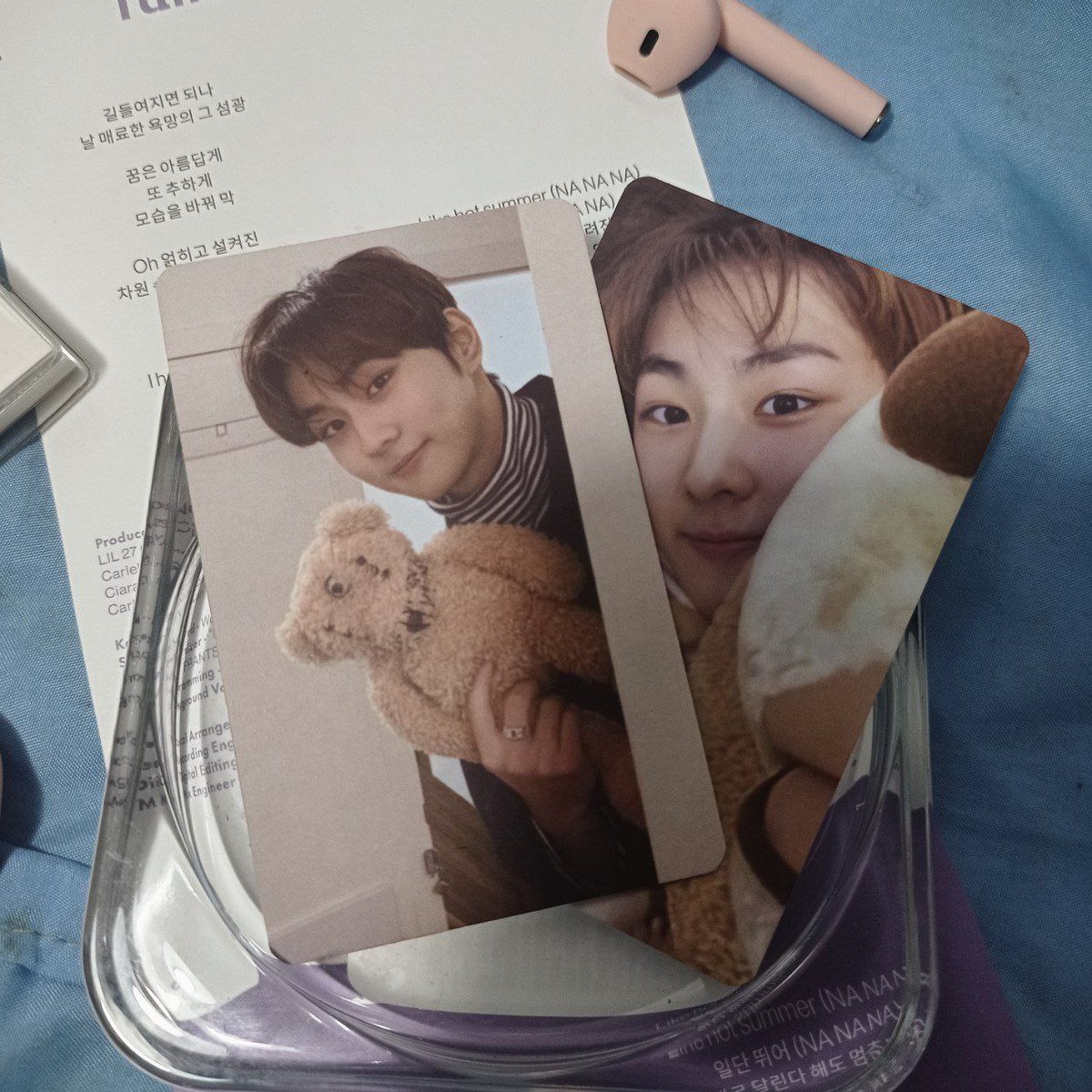 moniseong's tweet photo. ( #JUNGWON ) — teddywon '21 &amp; '22 🧸🧺📦 https://t.co/a60ZG088pk