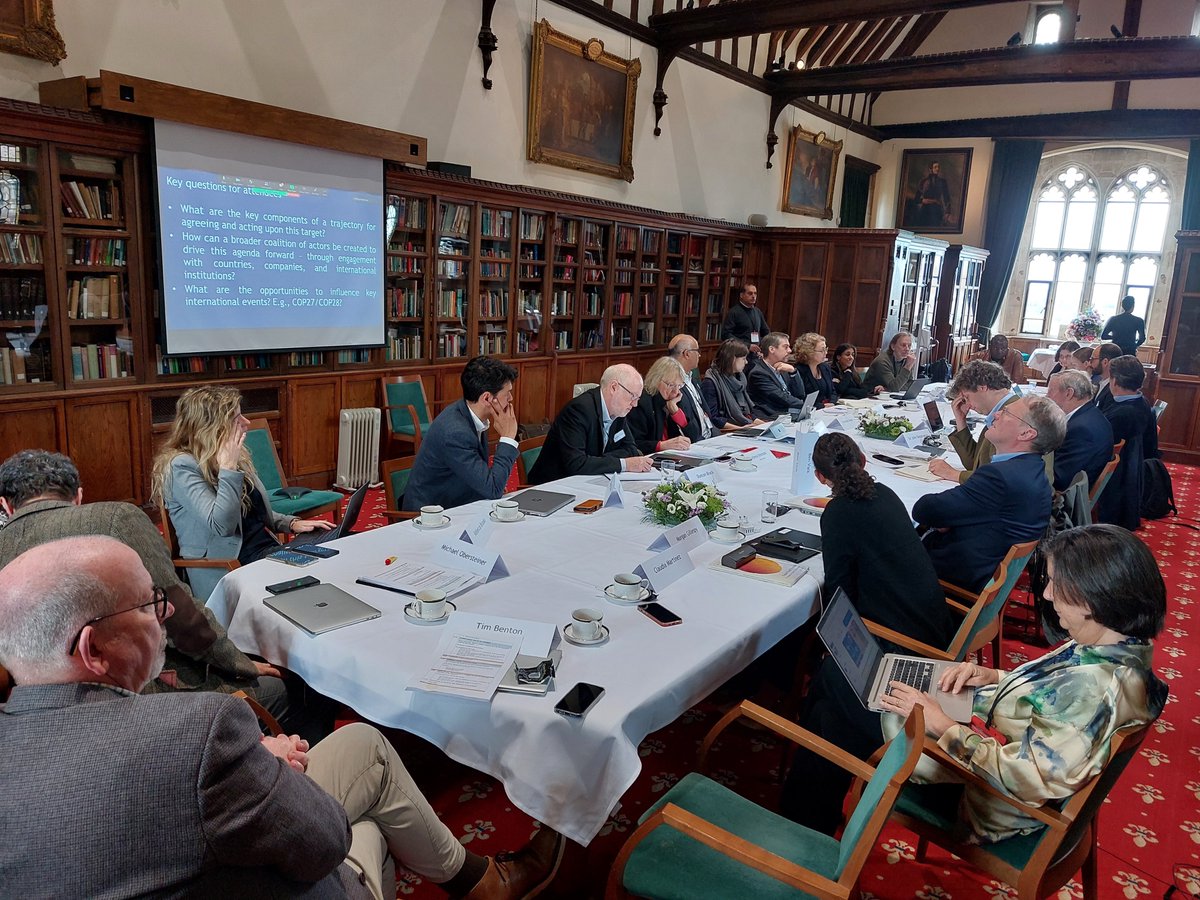 Glo_PAN's tweet photo. Day 2: Discussing the next steps toward a global approach for a ‘net-zero equivalent’ based on intergovernmental consensus to allow change that goes far beyond the actions of individual countries to transform their own food systems. @StGeorgesHouse 
#windsorcastle #foodsystems https://t.co/43aahMfivS