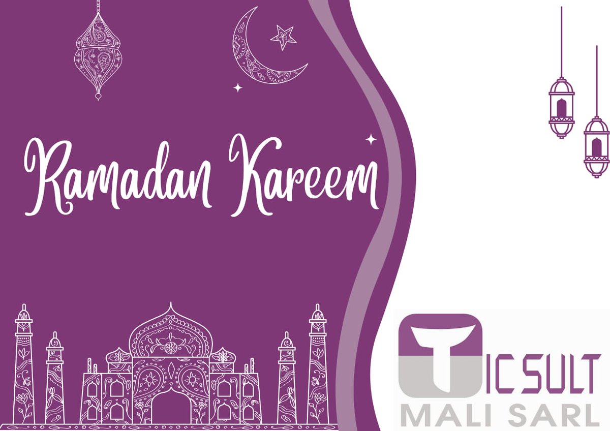 Passez un bon mois de ramadan en compagnie de l'équipe <a href="/TicSultMali/">TicSultMali</a> la consultance autrement. #RamadanMubarak  
#Ramadan2022