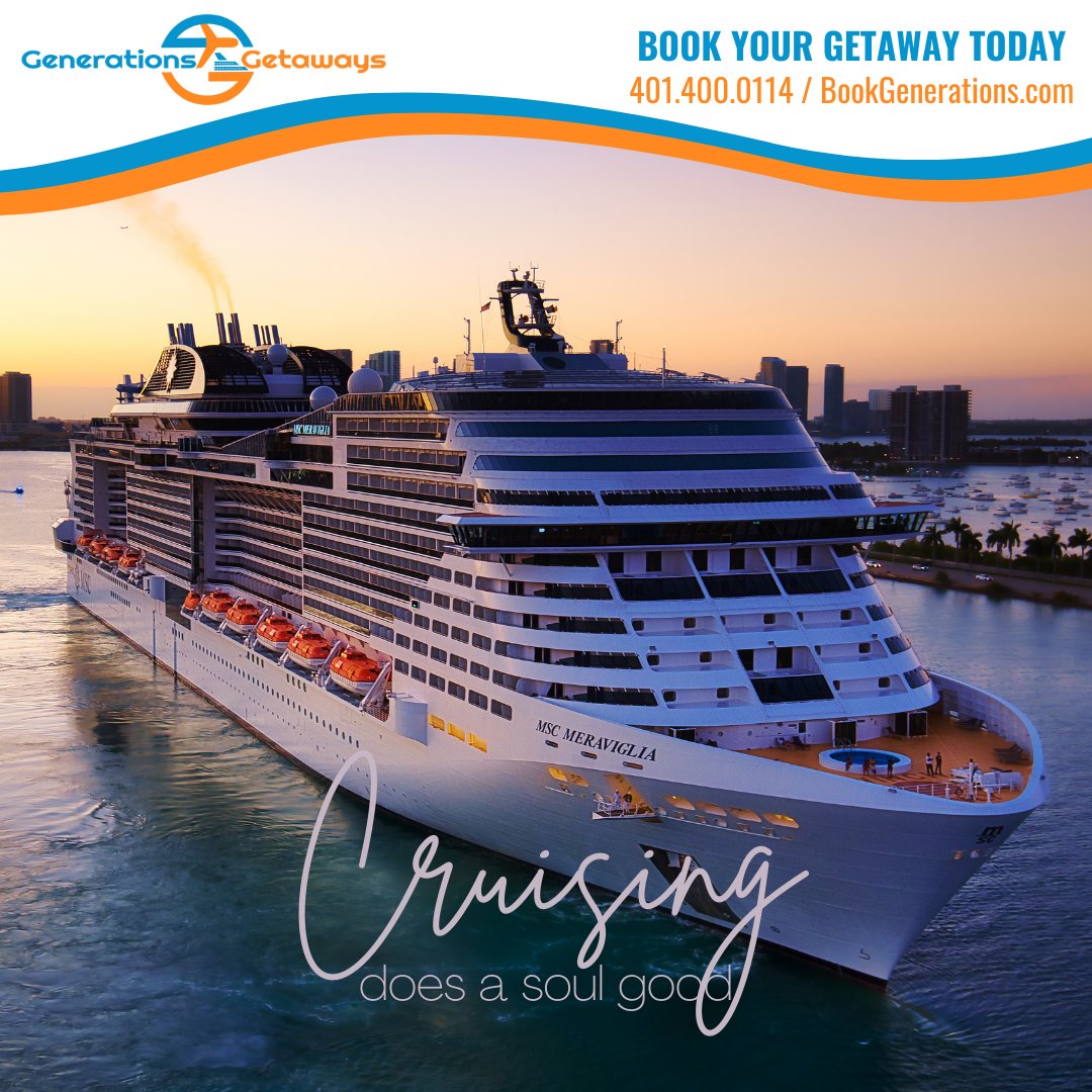 GenGetaways's tweet photo. Yes! My soul needs some goodness!
#travel #vacation #getaway #cruise #wakeview #caribbeancruise #alaskacruise #cruiselife #cruisequotes #quotestoliveby #travelquotes #GenerationsGetaways #BookGenerations https://t.co/9sNjJNBN6P