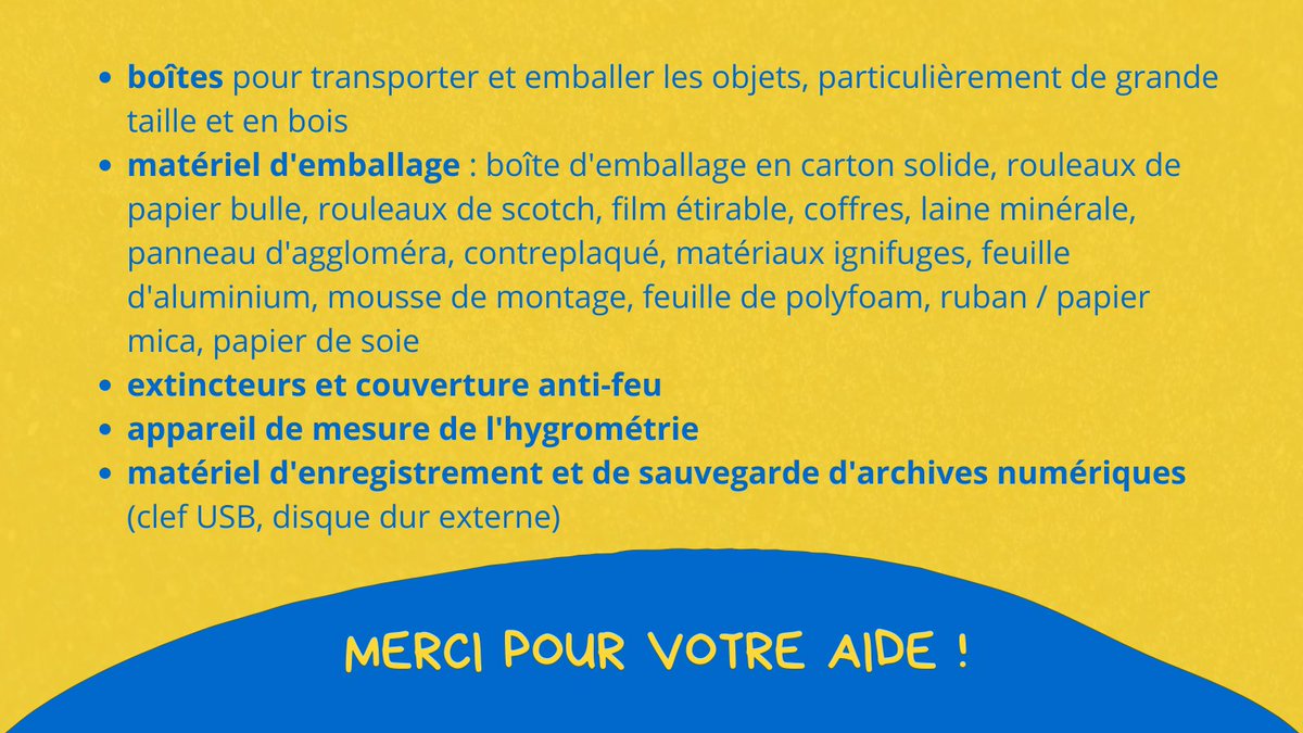 ALL_BFC's tweet photo. L'@ALL_BFC et @BiblioPat_fr relaient en région #bourgognefranchecomte la collecte pour aider à la sauvegarde du patrimoine en Ukraine, lancée notamment par l'@ICOM_France et le @BouclierBleu 
#StandWithUkraine https://t.co/QizkPMsIAV