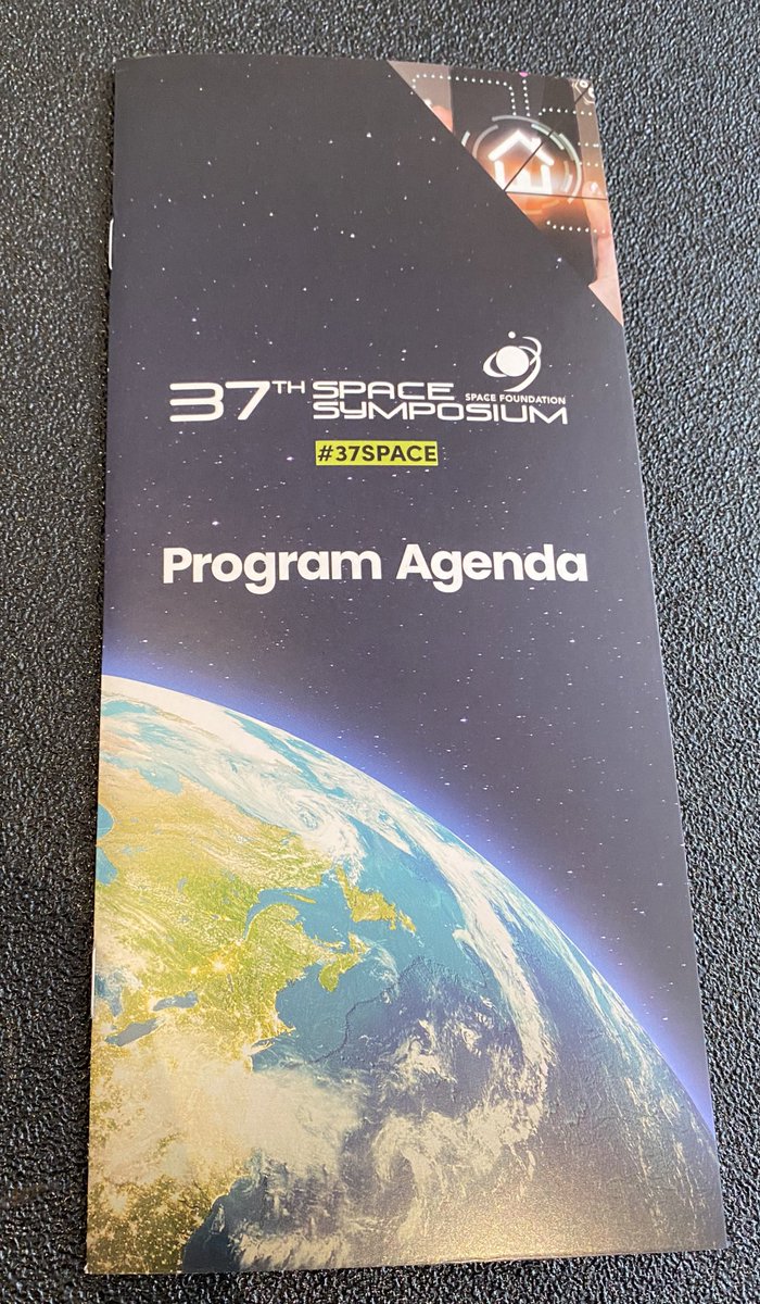 AerospaceDr's tweet photo. Hello, #SpaceSymposium! Looking forward to having lots of great conversations about the needs of the  “human system” and #human health and performance in space #37Space https://t.co/oxNgm24ypv