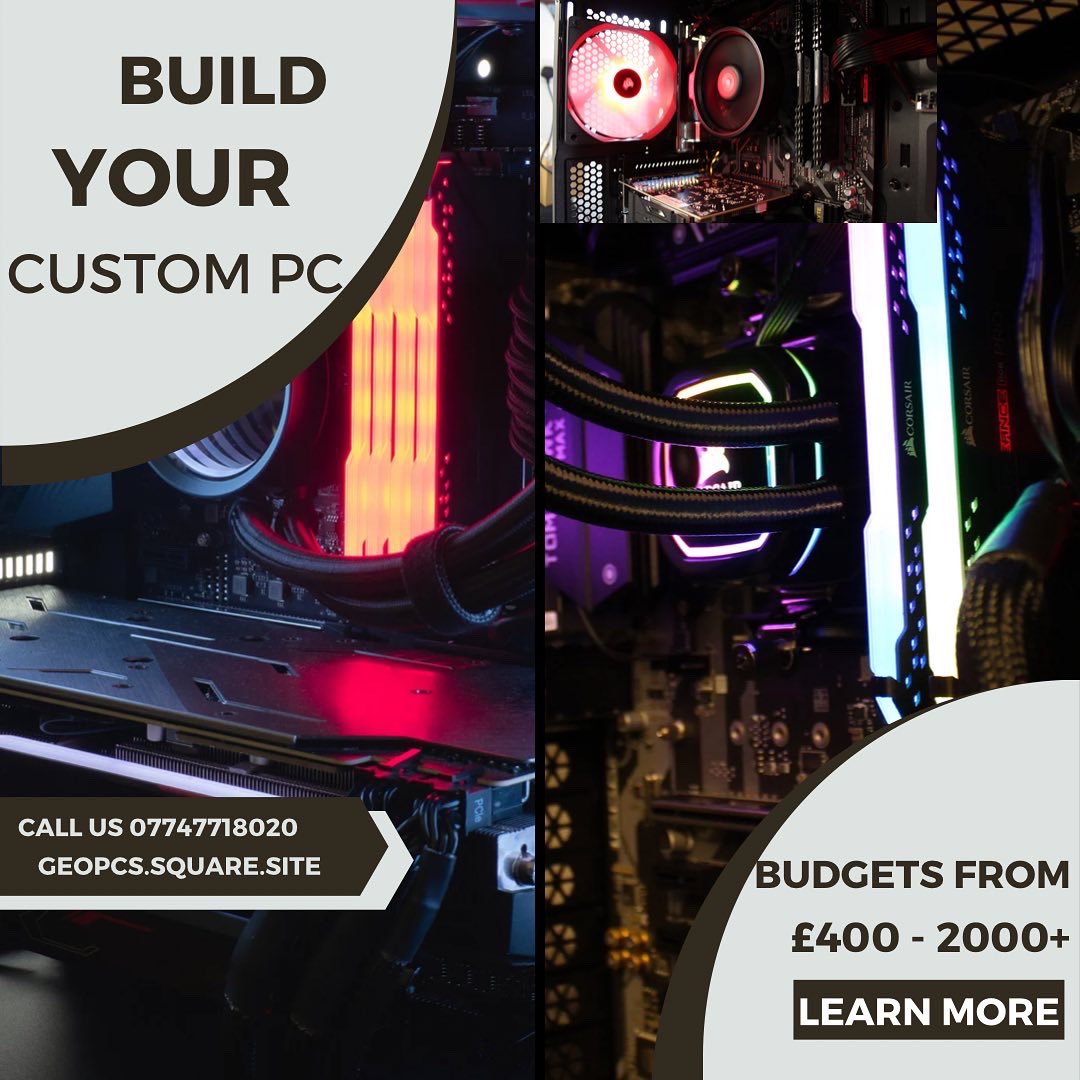 GeoPCsUK's tweet photo. 👨🏼‍💻 We have made it easier for you to spec up your own PC and we are also budget friendly! 💥

Even better if you are an affiliate or apart of the GeoPCs club you get a discount of your custom PC. 🤯

(Club members only get to use it once a month) 

https://t.co/UfHP5AD0YF https://t.co/l8qaP6rxXN