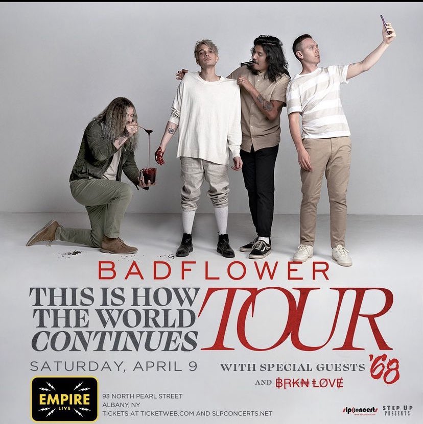 Retweet to win your way in. <a href="/Badflower/">Badflower</a> <a href="/EmpireLive518/">Empire Live/Empire Underground</a> this Saturday night