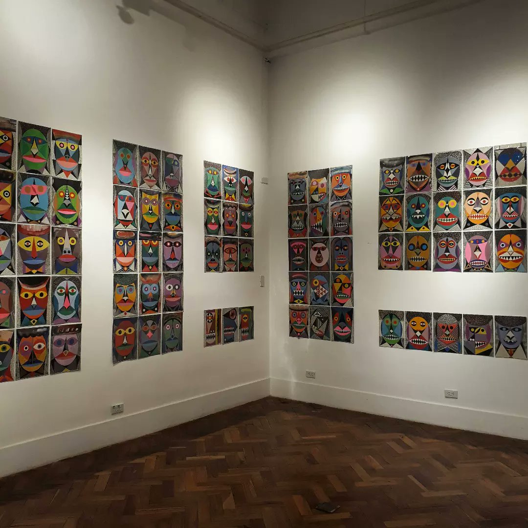 mybiasisarapper's tweet photo. Snippets of the Gibwang Exhibit 🎨

#EXOstential 
#EXO10thYearEventPh Bacolod https://t.co/OkdUzOtL0J