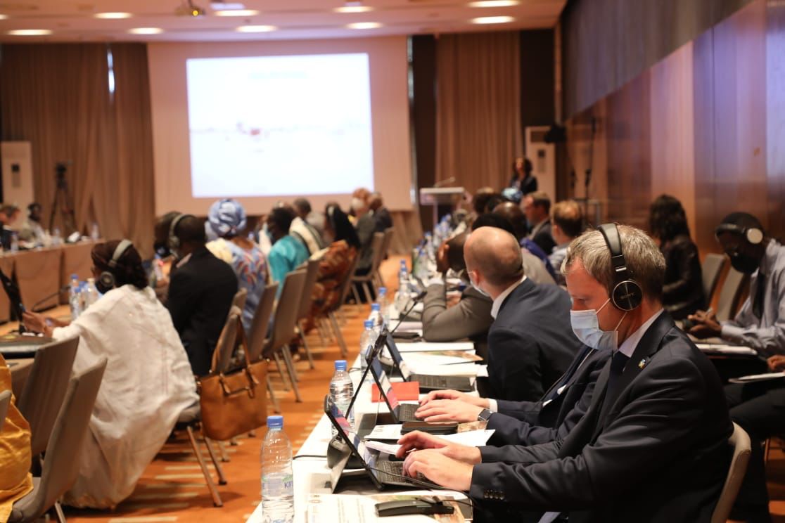 Irish_Aid's tweet photo. Ireland is proud to host a Regional Conference with @UN_UNOWAS, @ecowas_cedeao & @ghanamissionun to strengthen responses to climate security risks.
We will discuss actions needed to address risks, prevent conflict & build peace in West Africa & the Sahel. https://t.co/pZUbUbgXlY