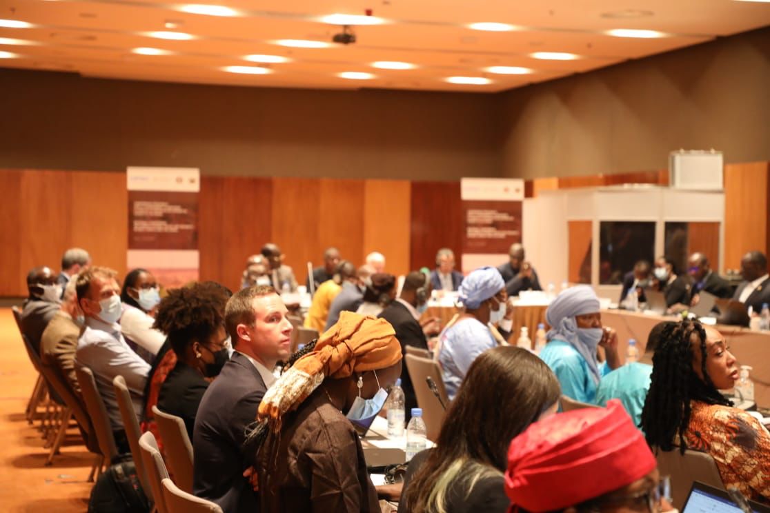 Irish_Aid's tweet photo. Ireland is proud to host a Regional Conference with @UN_UNOWAS, @ecowas_cedeao & @ghanamissionun to strengthen responses to climate security risks.
We will discuss actions needed to address risks, prevent conflict & build peace in West Africa & the Sahel. https://t.co/pZUbUbgXlY