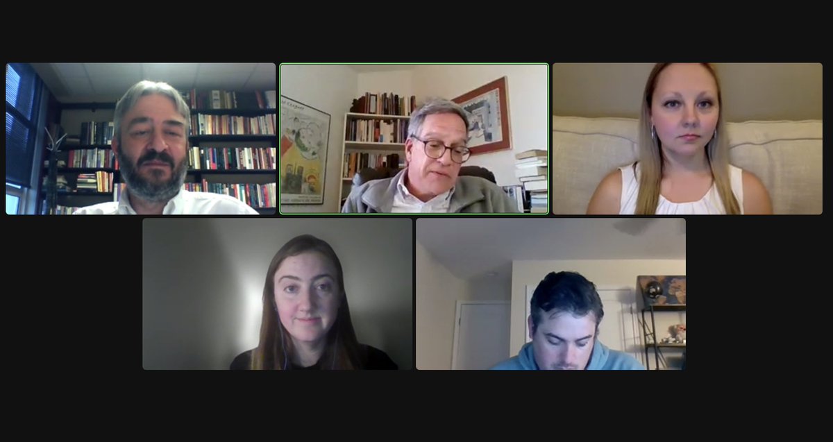 In a lively conversation moderated by our department chair, Dr. Lane Harris, History alumni shared their professional experiences and how liberal arts education and their history training helped them realize their career goals! #history #professionaldevelopment <a href="/FurmanU/">Furman University</a>