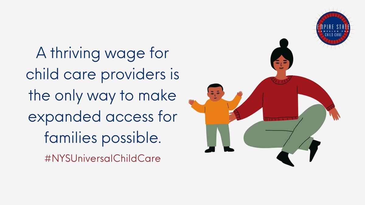 Jperney115's tweet photo. If child care programs cannot offer competitive wages, we will never have enough care for all of NY’s families who need it. @GovKathyHochul, @AndreaSCousins, and @CarlHeastie must prioritize the workforce in the final budget! #NYSUniversalChildCare https://t.co/ZjMx7cyAu1