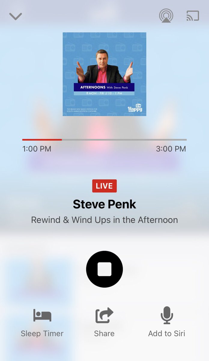 HappyRadioUK's tweet photo. On Air Now : @StevePenk in the afternoon on Happy Radio UK, Playing the Music that Makes You Feel Good!
With his famous #WindUps coming up! #HappyRadioUK #Penky #Manchester #Cheshire https://t.co/MUQUBKJU56