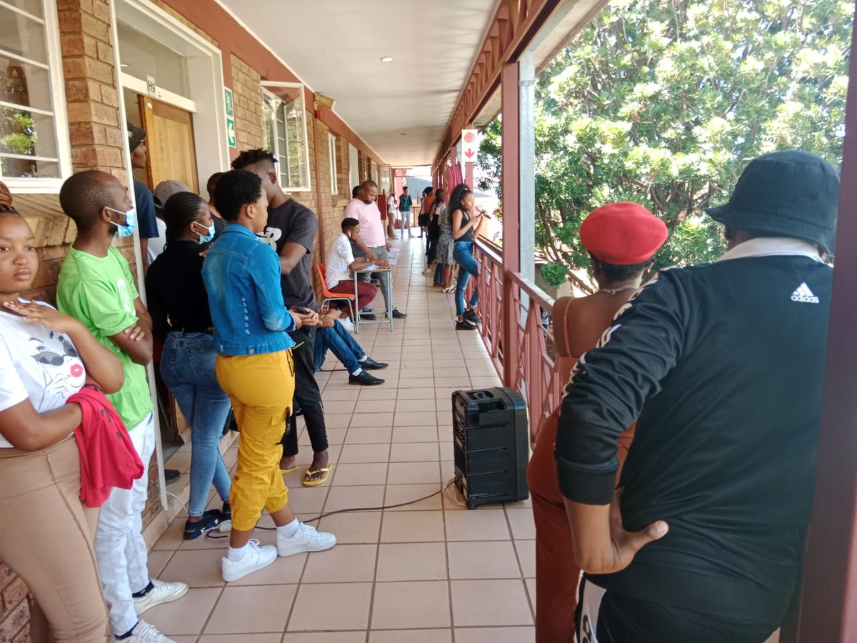 HermanMashaba's tweet image. Tshwane North College, Rosslyn Campus SRC having a Manifesto launch with various students organizations today. ActionSA Students Chapter are amongst the students organizations that will be contesting SRC elections tomorrow, the 7th April