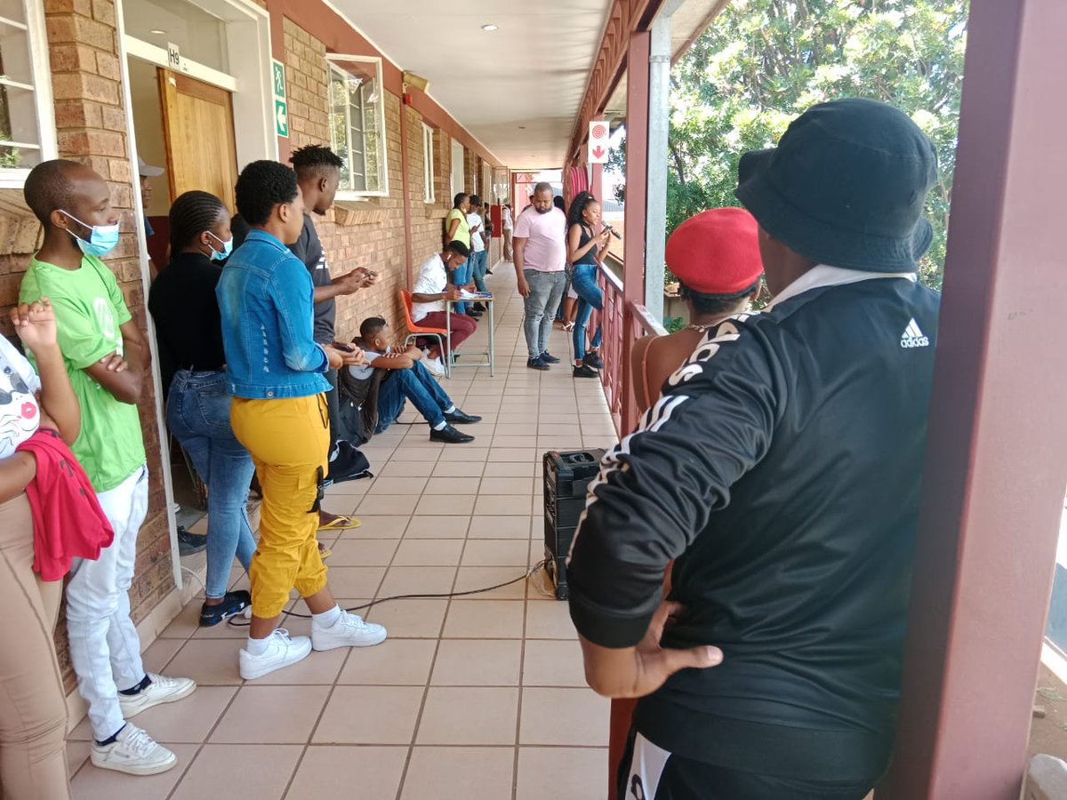 HermanMashaba's tweet image. Tshwane North College, Rosslyn Campus SRC having a Manifesto launch with various students organizations today. ActionSA Students Chapter are amongst the students organizations that will be contesting SRC elections tomorrow, the 7th April