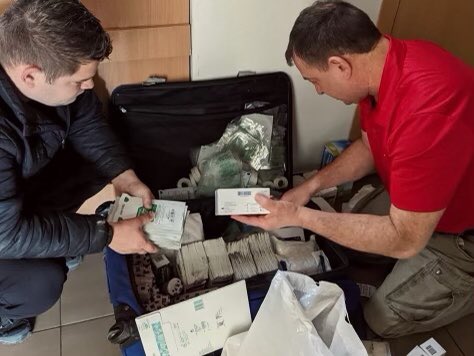 mediccorps's tweet photo. As our team continues to work in Ukraine, we want to give a huge thank you to our friends at Eaton Rapids Medical Center, Sparrow Hospital, and Baylor Scott and White for the generous donations of medical supplies. We appreciate your generosity toward the ongoing relief… https://t.co/aHDOvKQeqB