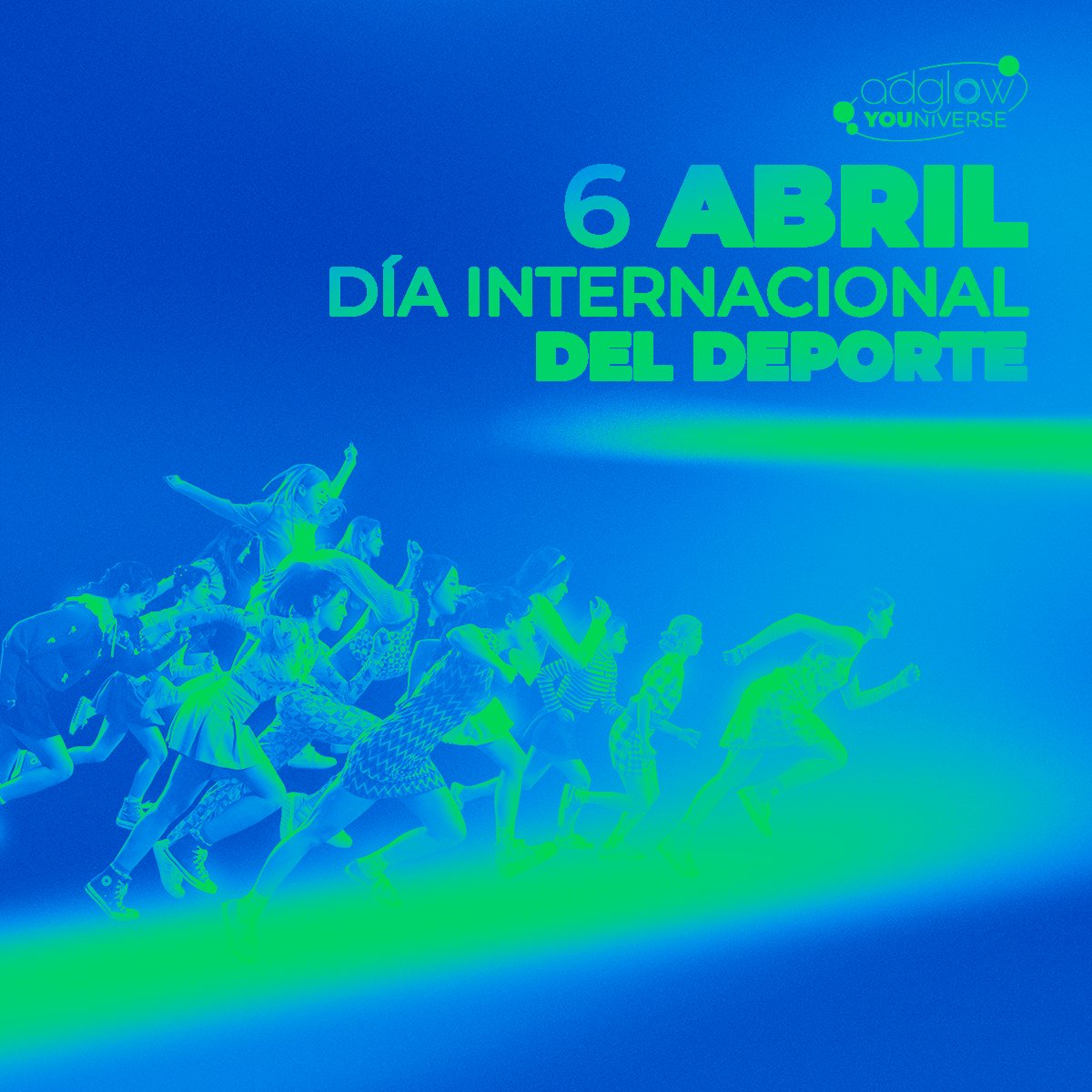 El día 6 de abril se celebra el #DíaInternacionaldelDeporte. Este día presenta una oportunidad para reconocer el papel positivo del deporte y la actividad física en las comunidades y en la vida de las personas en todo el mundo. ¡Movámonos juntxs! Let's get hi high!